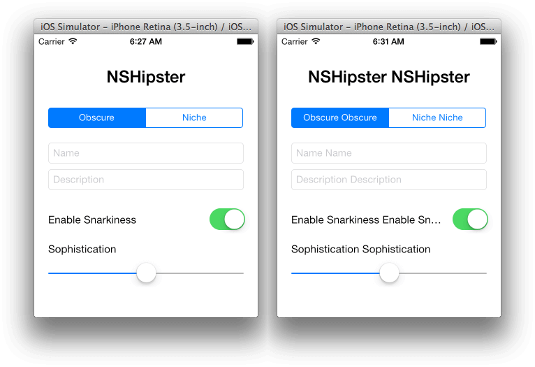 NSDoubleLocalizedStrings - Before & After