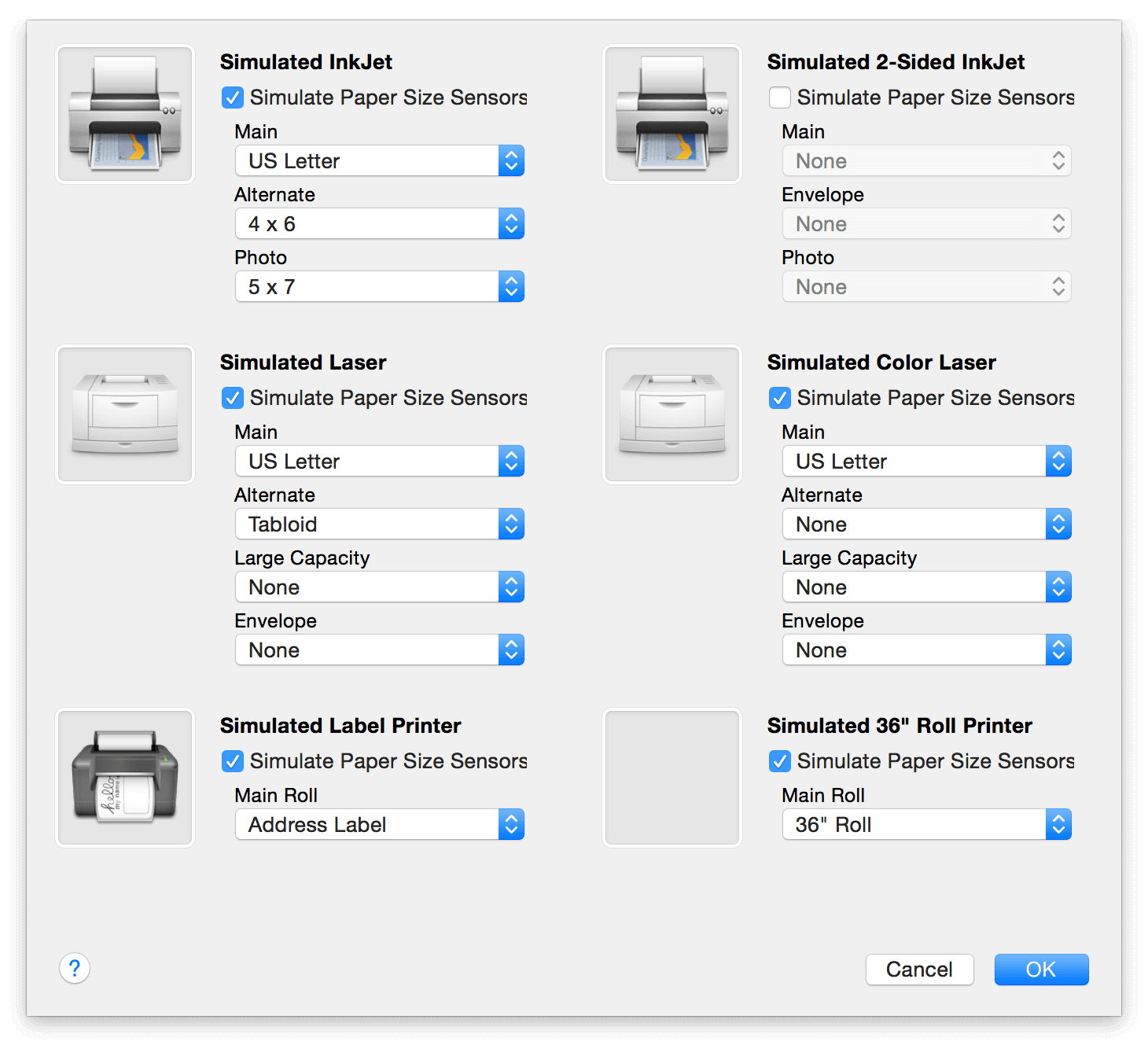 PrintSimulator 应用加载说明